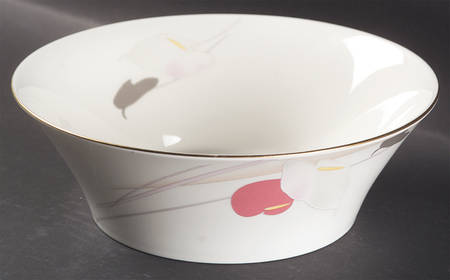Anthurium 8" Round Vegetable Bowl