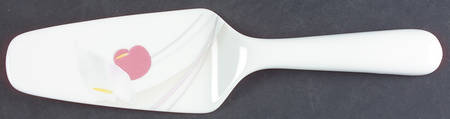 Anthurium Solid Ceramic Pie/Cake Server