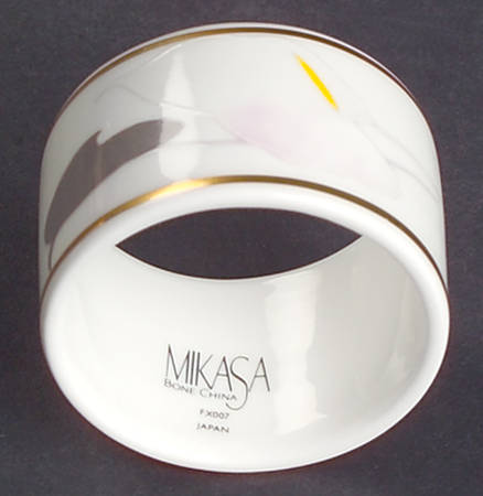 Anthurium Napkin Ring by Mikasa