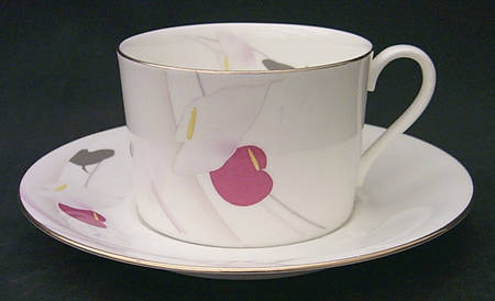 Anthurium Oversized Cup & Saucer Set