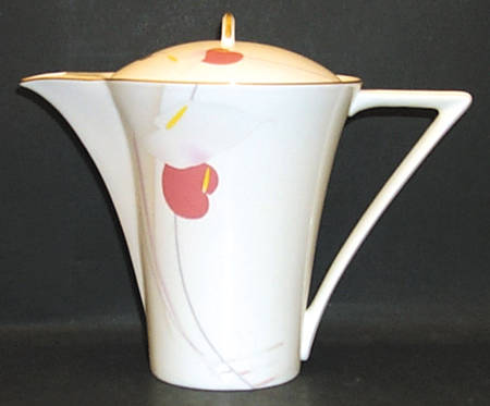 Anthurium Coffee Pot & Lid