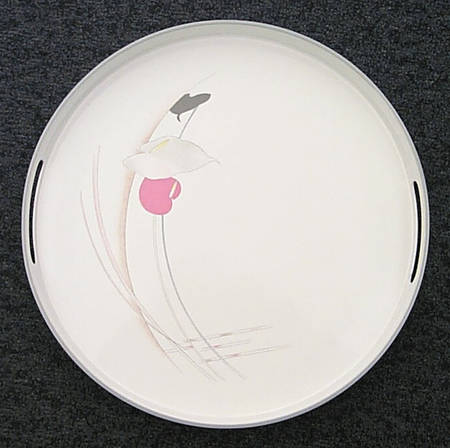 Anthurium Plastic Serving Tray