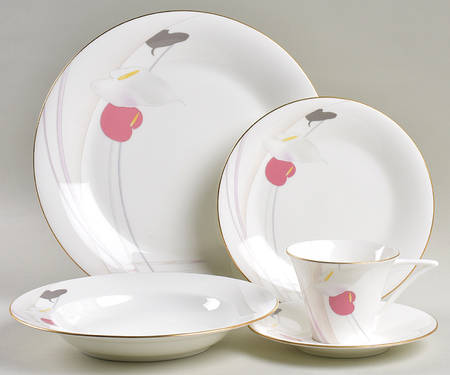 Anthurium 5 Piece Place Setting