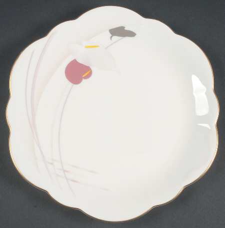 Anthurium Wellington Cake Plate