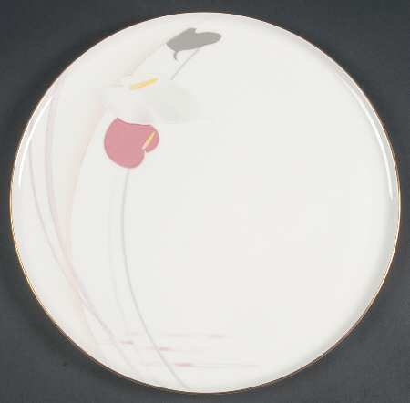 Anthurium Cake Plate