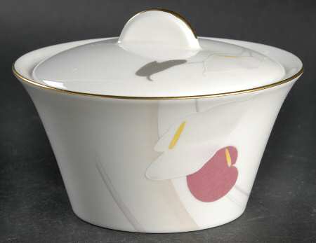 Anthurium Sugar Bowl & Lid