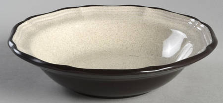 Antique White Rim Fruit/Dessert (Sauce) Bowl