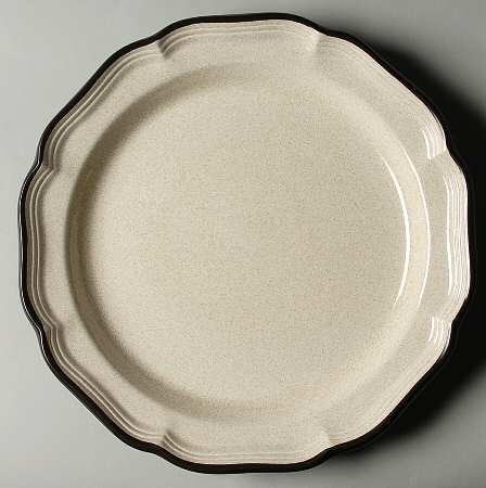 Antique White 12" Chop Plate (Round Platter)