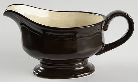 Antique White Gravy Boat