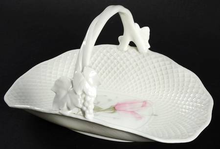 April Rose Medium Basket with Handle