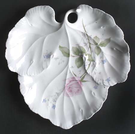 April Rose 11" Leaf Dish by Mikasa