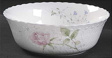 April Rose 8" Round Vegetable Bowl