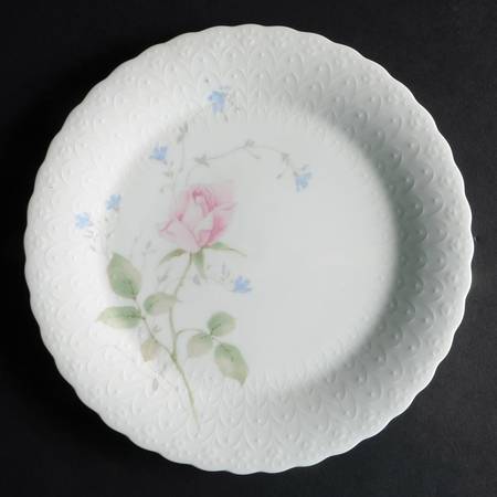 April Rose Luncheon Plate