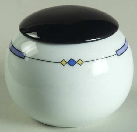 Aquatine Sugar Bowl & Lid