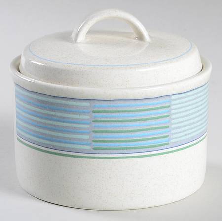 Aquarius Sugar Bowl & Lid
