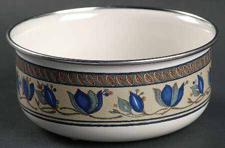 Arabella Small Metal Mixing Bowl