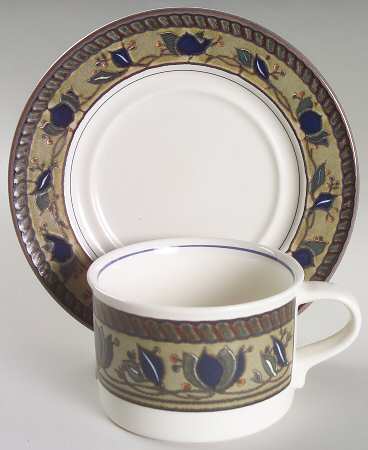 Arabella Jumbo Cup & Saucer Set