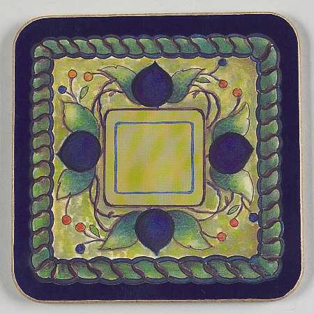Arabella Cork Back Square Coaster