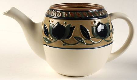 Arabella Sculpted Teapot No Lid