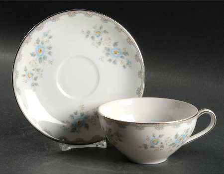Arden Flat Cup & Saucer Set by Mikasa