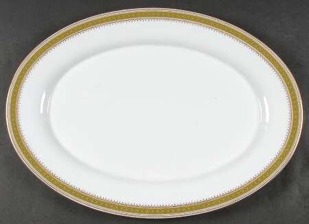 Ascot 16" Oval Serving Platter