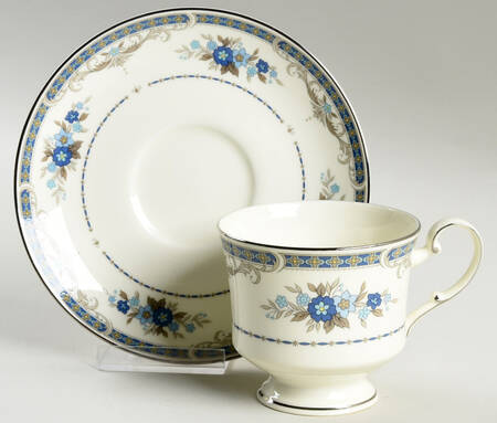 Ashley Footed Cup & Saucer Set by Mikasa