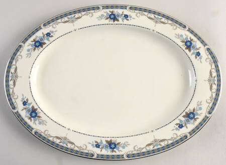 Ashley 15" Oval Serving Platter by Mikasa