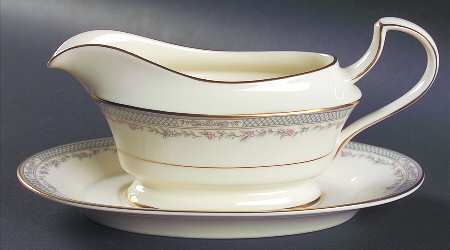 Ashley Hall Gravy Boat & Underplate