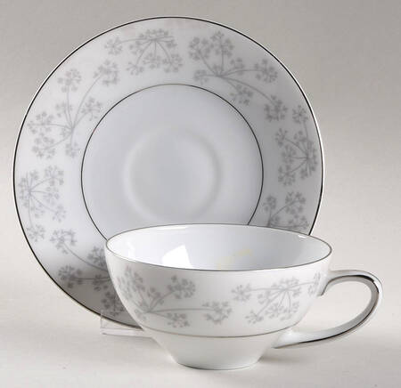 Ashby Flat Cup & Saucer Set by Mikasa