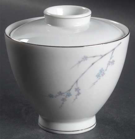 Atalie Blue Sugar Bowl & Lid