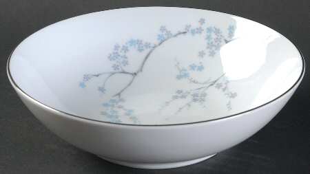 Atalie Blue Coupe Cereal Bowl by Mikasa