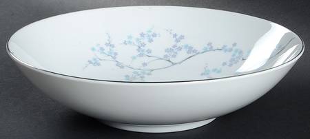 Atalie Blue 9" Round Vegetable Bowl