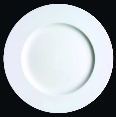 Athenia White 12" Chop Plate (Round Platter)