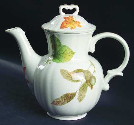Autumn Artistry Coffee Pot & Lid