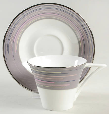 Audio Flat Cup & Saucer Set