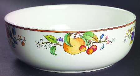 Autumn Elegance 8" Round Vegetable Bowl