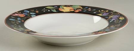 Autumn Elegance Large Rim Soup Bowl