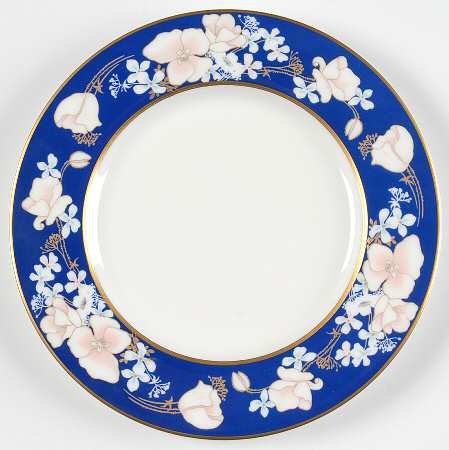 August Moon Cobalt Blue Bread & Butter Plate
