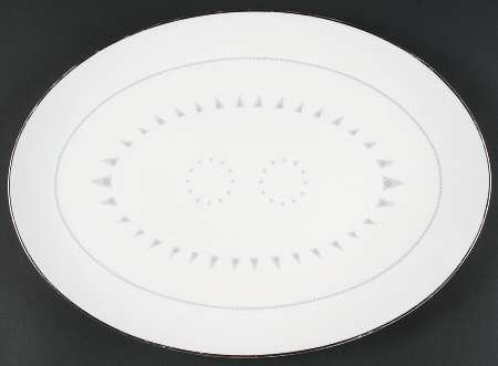Aurora 15" Oval Serving Platter