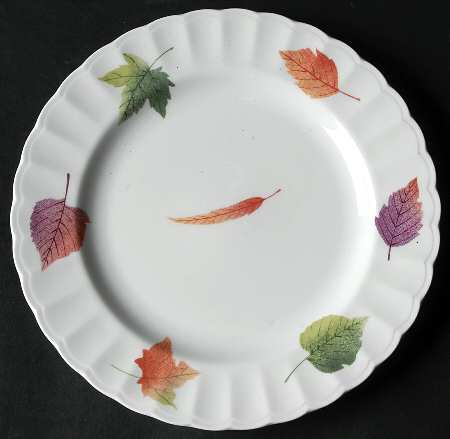 Autumn Revue Salad Plate