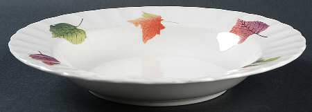 Autumn Revue Large Rim Soup Bowl