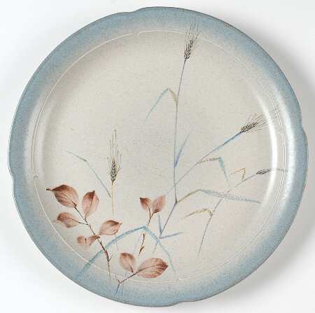 Autumn Wheat 12" Chop Plate (Round Platter)