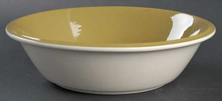 Avocado Green 9" Round Vegetable Bowl