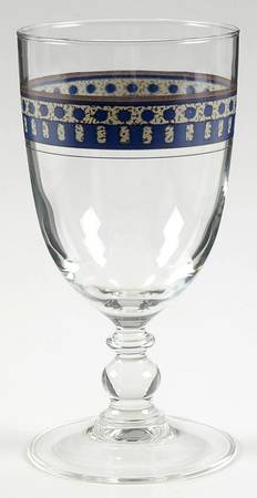 Aztec Blue 14 Oz Glassware Goblet by Mikasa
