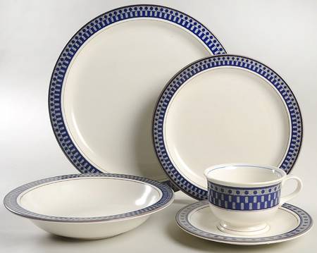Aztec Blue 5 Piece Place Setting by Mikasa