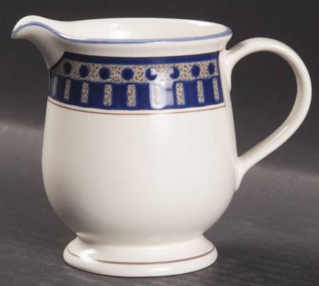Aztec Blue Creamer by Mikasa