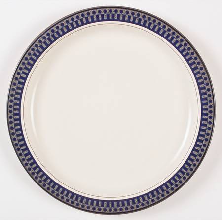Aztec Blue 12" Chop Plate (Round Platter)