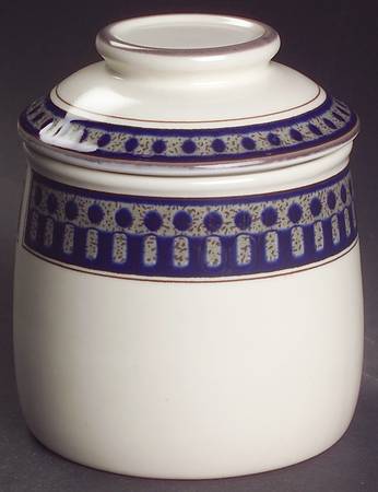 Aztec Blue Small Canister & Lid