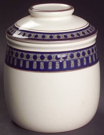 Aztec Blue Medium Canister & Lid