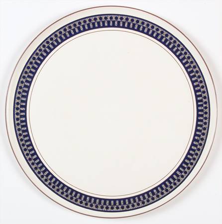 Aztec Blue Cake Plate